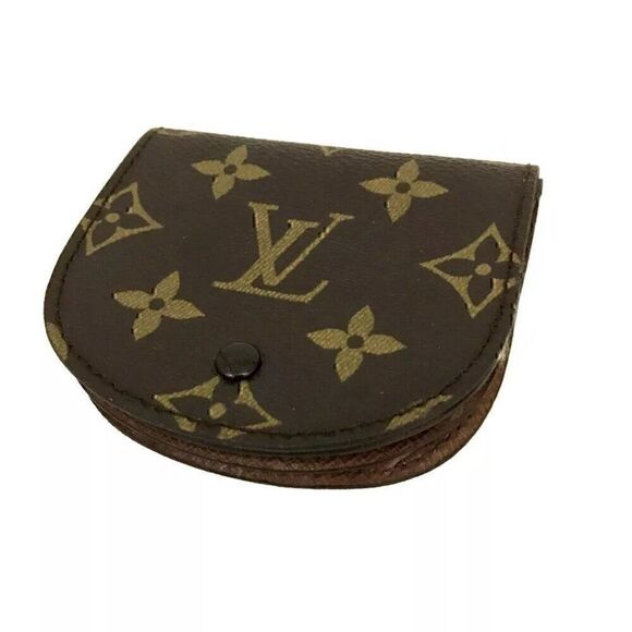 Louis Vuitton Monogram Porte Monnaie Gousset Coin Purse wallet/2AF2294 - Picture 1 of 7